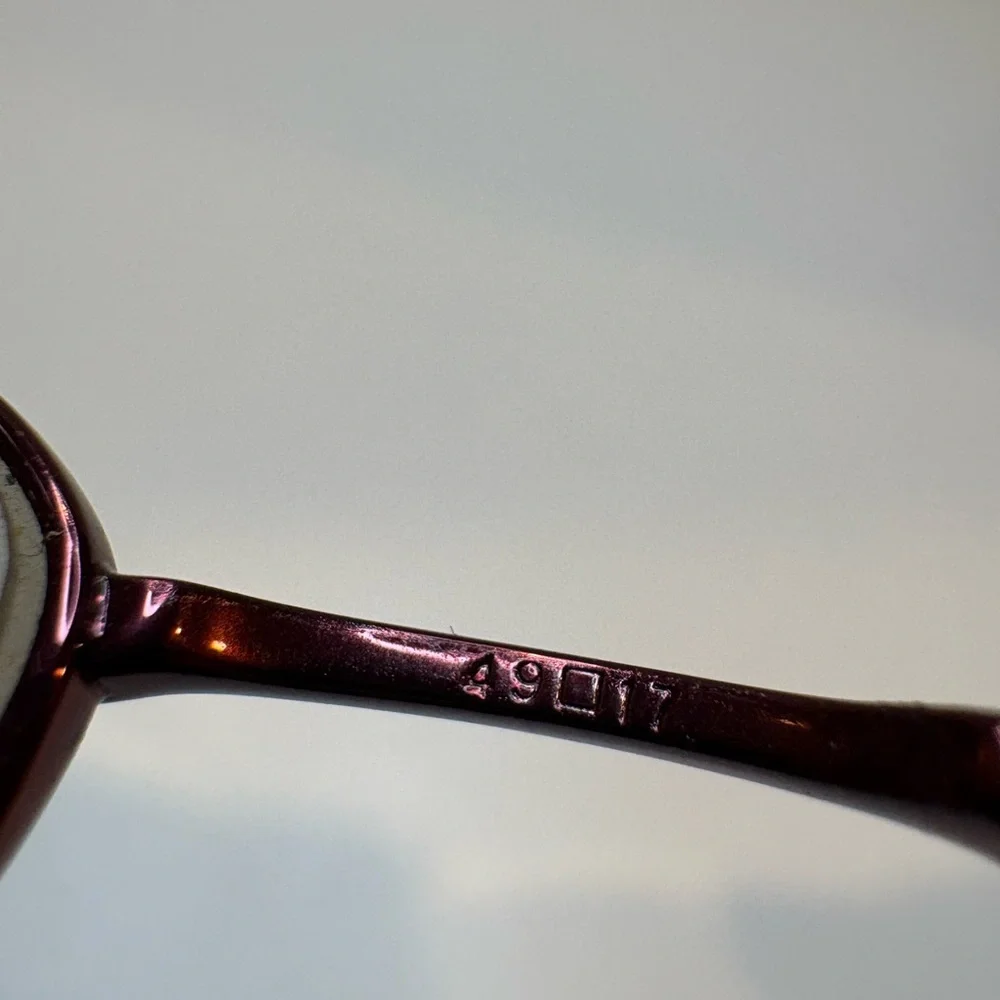COACH EYEGLASSES Roslyn (909AF) Bordeaux 603 /‎ 49-17-135 COACH GLASSES FRAMES